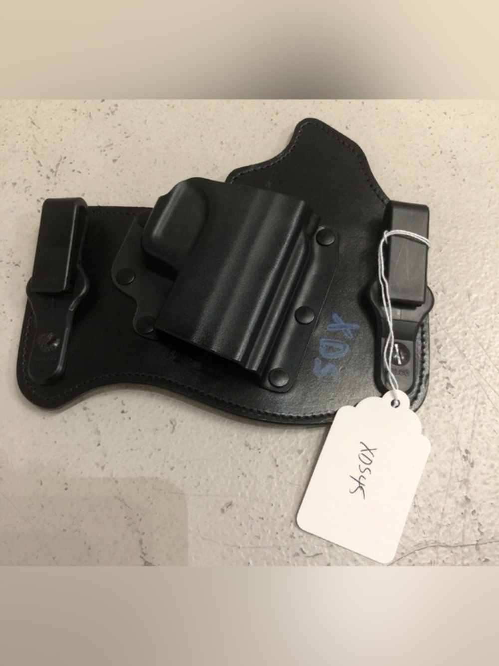 GALCO KingTuk Deluxe KT662B IWB Holster Springfield XD-S 45 Black Leather